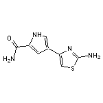 4-(2-amino-1,3-thiazol-4-yl)-1H-pyrrole-2-carboxamide