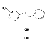 3-(pyridin-2-ylmethoxy)aniline dihydrochloride