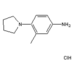 3-methyl-4-pyrrolidin-1-ylaniline hydrochloride