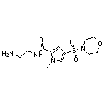 N-(2-aminoethyl)-1-methyl-4-(morpholin-4-ylsulfonyl)-1H-pyrrole-2-carboxamide