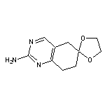 7’,8’-dihydro-5’H-spiro[1,3-dioxolane-2,6’-quinazolin]-2’-amine