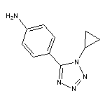 4-(1-cyclopropyl-1H-tetrazol-5-yl)aniline