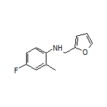 4-fluoro-N-(furan-2-ylmethyl)-2-methylaniline