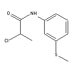 2-chloro-N-[3-(methylsulfanyl)phenyl]propanamide