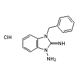 3-benzyl-2-imino-2,3-dihydro-1H-1,3-benzodiazol-1-amine hydrochloride