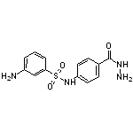 3-amino-N-[4-(hydrazinocarbonyl)phenyl]benzenesulfonamide