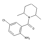 4-chloro-2-[(2,6-dimethylpiperidin-1-yl)carbonyl]aniline