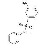 3-amino-N-methyl-N-phenylbenzene-1-sulfonamide