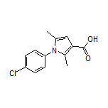 1-(4-Chlorophenyl)-2,5-dimethylpyrrole-3-carboxylic Acid