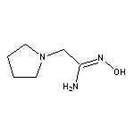 N’-Hydroxy-2-(1-pyrrolidinyl)acetimidamide