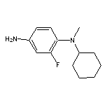 1-N-cyclohexyl-2-fluoro-1-N-methylbenzene-1,4-diamine