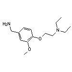 {4-[2-(diethylamino)ethoxy]-3-methoxyphenyl}methanamine