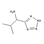 2-methyl-1-(2H-1,2,3,4-tetrazol-5-yl)propan-1-amine