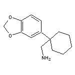 [1-(2H-1,3-benzodioxol-5-yl)cyclohexyl]methanamine