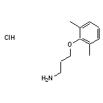 2-(3-aminopropoxy)-1,3-dimethylbenzene hydrochloride