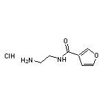 N-(2-aminoethyl)furan-3-carboxamide hydrochloride