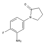 1-(3-amino-4-fluorophenyl)pyrrolidin-2-one