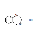 2,3,4,5-Tetrahydrobenzo[f][1,4]oxazepine Hydrochloride