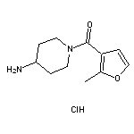 1-[(2-methylfuran-3-yl)carbonyl]piperidin-4-amine hydrochloride