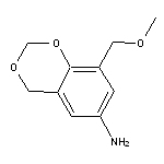 8-(methoxymethyl)-2,4-dihydro-1,3-benzodioxin-6-amine