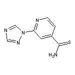 2-(1H-1,2,4-triazol-1-yl)pyridine-4-carbothioamide