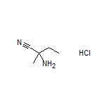 2-amino-2-methylbutanenitrile hydrochloride