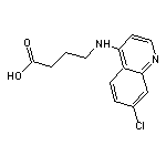 4-[(7-chloroquinolin-4-yl)amino]butanoic acid