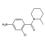 3-chloro-4-[(2-methylpiperidin-1-yl)carbonyl]aniline