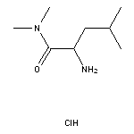 2-amino-N,N,4-trimethylpentanamide hydrochloride