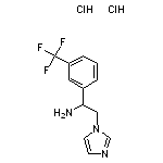 2-(1H-imidazol-1-yl)-1-[3-(trifluoromethyl)phenyl]ethan-1-amine dihydrochloride