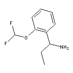 1-[2-(difluoromethoxy)phenyl]propan-1-amine