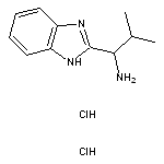 1-(1H-benzimidazol-2-yl)-2-methylpropan-1-amine dihydrochloride