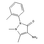 4-amino-1,5-dimethyl-2-(2-methylphenyl)-2,3-dihydro-1H-pyrazol-3-one