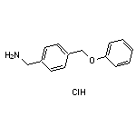 1-[4-(phenoxymethyl)phenyl]methanamine hydrochloride