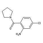 5-chloro-2-(pyrrolidin-1-ylcarbonyl)aniline