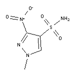 1-methyl-3-nitro-1H-pyrazole-4-sulfonamide