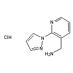 [2-(1-Pyrazolyl)-3-pyridyl]methanamine Hydrochloride