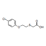 2-[[2-(4-Chlorophenoxy)ethyl]thio]acetic Acid