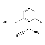 2-amino-2-(2,6-dichlorophenyl)acetonitrile hydrochloride