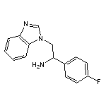 2-(1H-1,3-benzodiazol-1-yl)-1-(4-fluorophenyl)ethan-1-amine