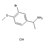 1-(3-bromo-4-methoxyphenyl)ethanamine hydrochloride