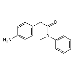 2-(4-aminophenyl)-N-methyl-N-phenylacetamide