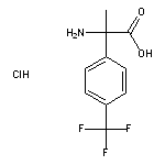 2-amino-2-[4-(trifluoromethyl)phenyl]propanoic acid hydrochloride