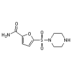 5-(piperazin-1-ylsulfonyl)-2-furamide