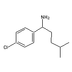 1-(4-chlorophenyl)-4-methylpentan-1-amine