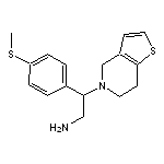 2-(6,7-dihydrothieno[3,2-c]pyridin-5(4H)-yl)-2-[4-(methylthio)phenyl]ethanamine