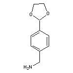 [4-(1,3-dioxolan-2-yl)phenyl]methanamine