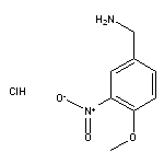 (4-methoxy-3-nitrophenyl)methanamine hydrochloride