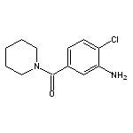 2-chloro-5-(piperidin-1-ylcarbonyl)aniline