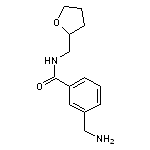 3-(aminomethyl)-N-(oxolan-2-ylmethyl)benzamide